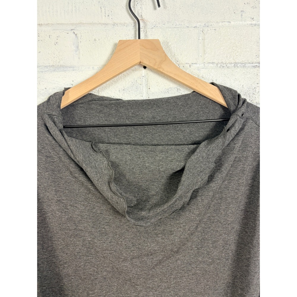 Angelrox Hourglass Dress Womens One Size Gray Cowl Neck Bell Sleeve Stretch USA - Picture 9 of 12